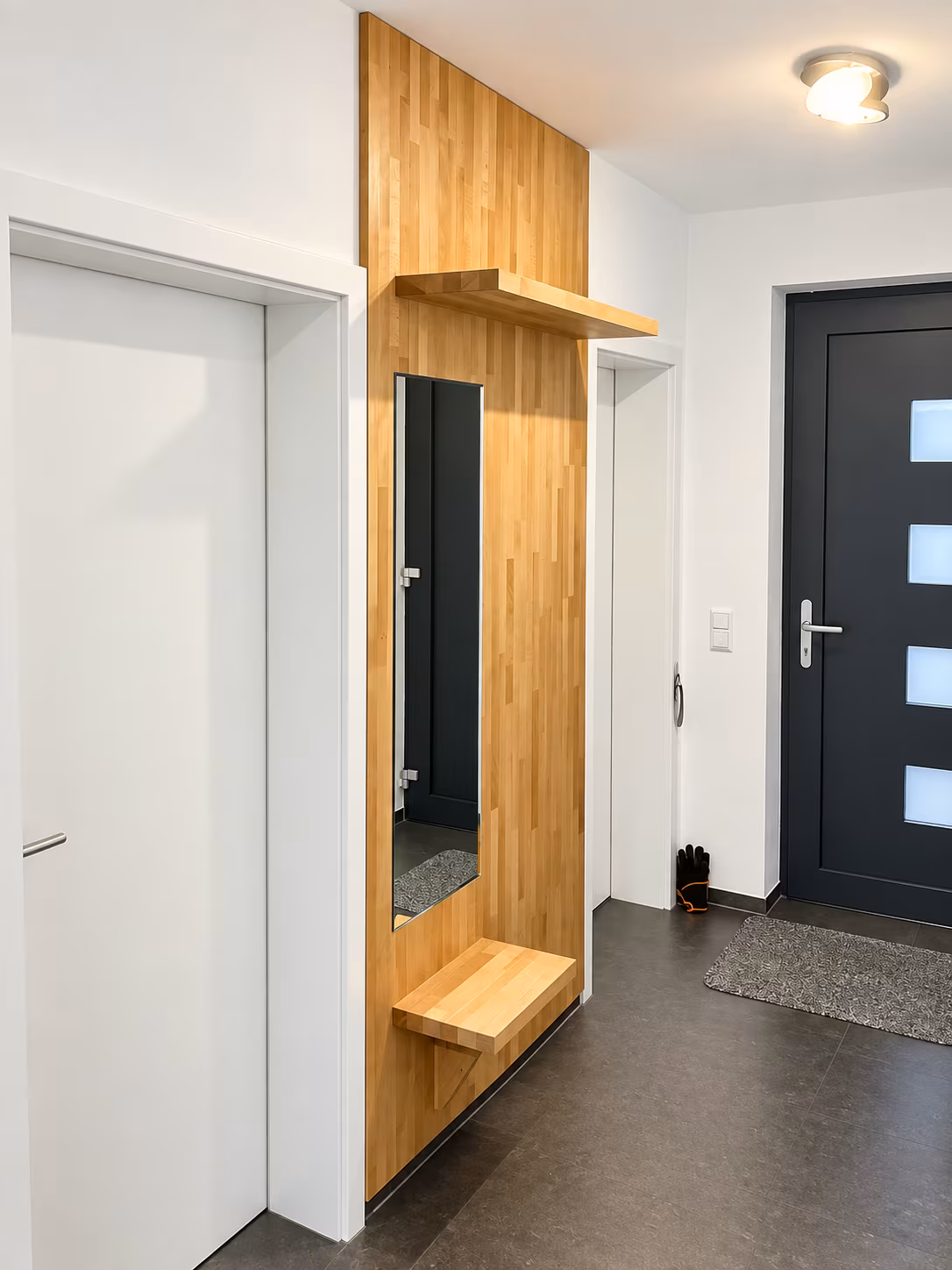 Eingangsbereich Innenausbau